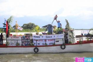 V Carnaval Acuático en Río San Juan de Nicaragua