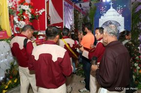 Inauguran exposición de los Santos Patronos