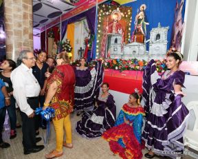 Inauguran exposición de los Santos Patronos