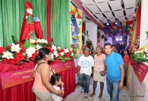Inauguran exposición de los Santos Patronos