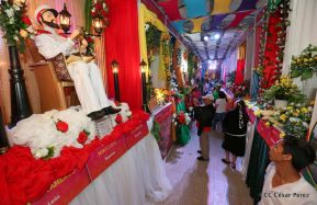 Inauguran exposición de los Santos Patronos