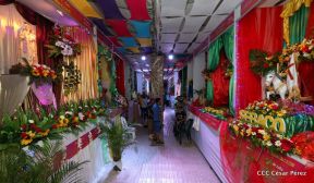 Inauguran exposición de los Santos Patronos