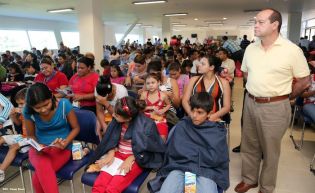 Inauguración de Tiangue La Purísima en Avenida Bolivar