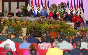 Acto del 39 aniversario del Ministerio de Gobernación