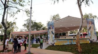 Inauguración de Tiangue La Purísima en Avenida Bolivar
