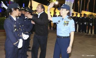 Daniel y Rosario presiden XVI acto de graduación de cadetes de la Policía