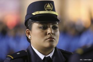 Daniel y Rosario presiden XVI acto de graduación de cadetes de la Policía
