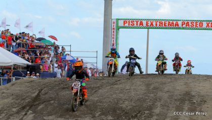 ¡Rugir de motores en el Paseo Xolotlán!