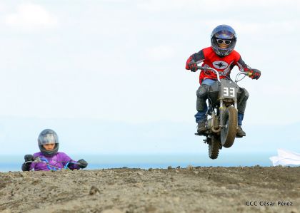 ¡Rugir de motores en el Paseo Xolotlán!