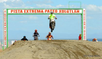 ¡Rugir de motores en el Paseo Xolotlán!