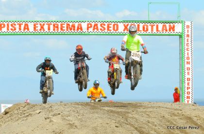 ¡Rugir de motores en el Paseo Xolotlán!
