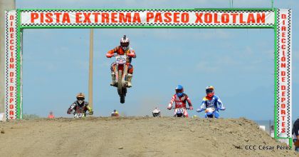 ¡Rugir de motores en el Paseo Xolotlán!