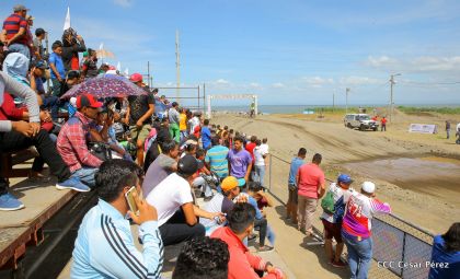 ¡Rugir de motores en el Paseo Xolotlán!