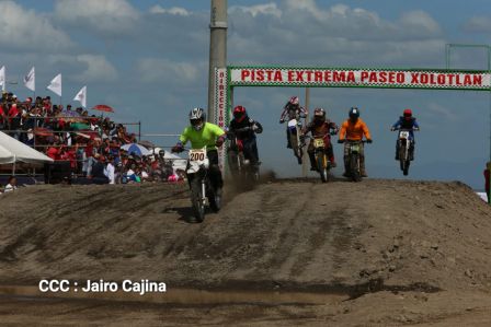 ¡Rugir de motores en el Paseo Xolotlán!