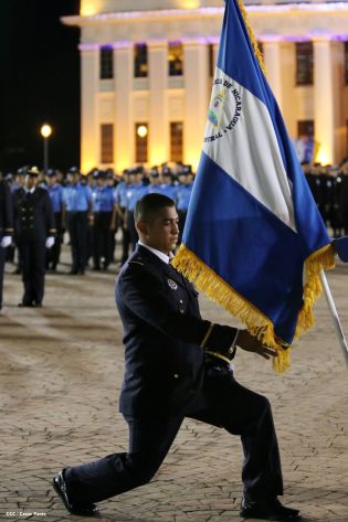 Daniel y Rosario presiden XVI acto de graduación de cadetes de la Policía