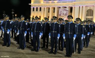 Daniel y Rosario presiden XVI acto de graduación de cadetes de la Policía