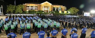 Daniel y Rosario presiden XVI acto de graduación de cadetes de la Policía
