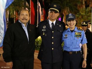 Daniel y Rosario presiden XVI acto de graduación de cadetes de la Policía
