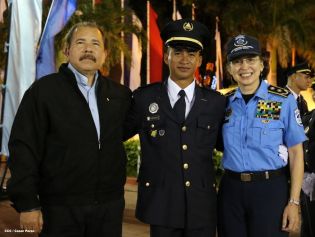 Daniel y Rosario presiden XVI acto de graduación de cadetes de la Policía