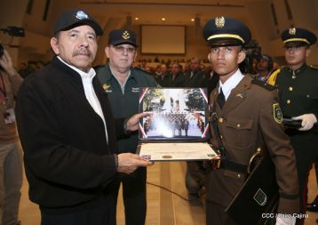 XXIII Graduación del Centro Superior de Estudios Militares “General José Dolores Estrada” del Ejército de Nicaragua