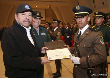 XXIII Graduación del Centro Superior de Estudios Militares “General José Dolores Estrada” del Ejército de Nicaragua