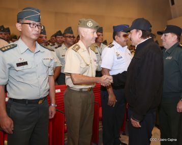 XXIII Graduación del Centro Superior de Estudios Militares “General José Dolores Estrada” del Ejército de Nicaragua