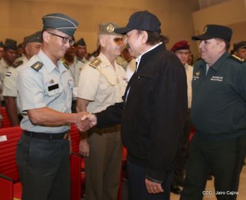 XXIII Graduación del Centro Superior de Estudios Militares “General José Dolores Estrada” del Ejército de Nicaragua
