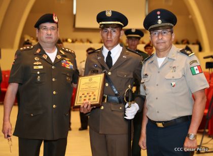 XXIII Graduación del Centro Superior de Estudios Militares “General José Dolores Estrada” del Ejército de Nicaragua