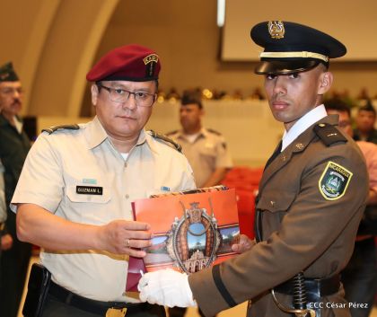 XXIII Graduación del Centro Superior de Estudios Militares “General José Dolores Estrada” del Ejército de Nicaragua