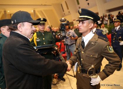 XXIII Graduación del Centro Superior de Estudios Militares “General José Dolores Estrada” del Ejército de Nicaragua