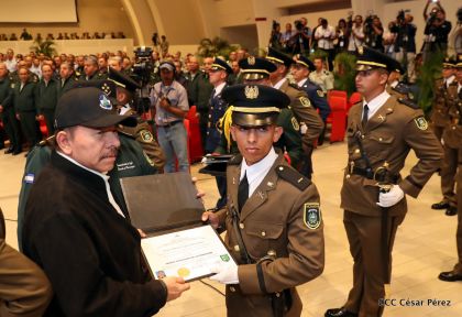 XXIII Graduación del Centro Superior de Estudios Militares “General José Dolores Estrada” del Ejército de Nicaragua