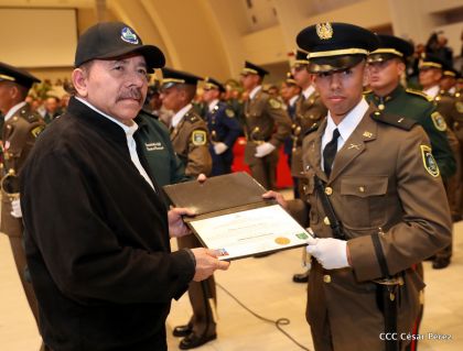 XXIII Graduación del Centro Superior de Estudios Militares “General José Dolores Estrada” del Ejército de Nicaragua
