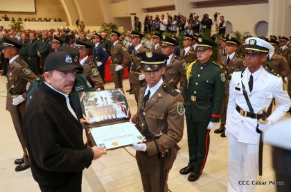 XXIII Graduación del Centro Superior de Estudios Militares “General José Dolores Estrada” del Ejército de Nicaragua