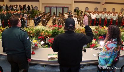 XXIII Graduación del Centro Superior de Estudios Militares “General José Dolores Estrada” del Ejército de Nicaragua