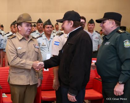 XXIII Graduación del Centro Superior de Estudios Militares “General José Dolores Estrada” del Ejército de Nicaragua