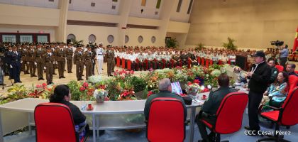 XXIII Graduación del Centro Superior de Estudios Militares “General José Dolores Estrada” del Ejército de Nicaragua
