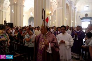 Misa en León por Centenario Provincia Eclesiástica de Nicaragua