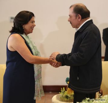 ¡Bienvenidos a Nicaragua en nombre de la Paz!