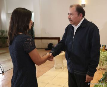 ¡Bienvenidos a Nicaragua en nombre de la Paz!