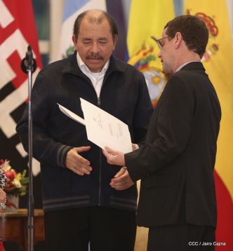 ¡Bienvenidos a Nicaragua en nombre de la Paz!