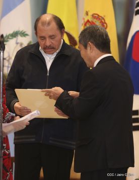 ¡Bienvenidos a Nicaragua en nombre de la Paz!