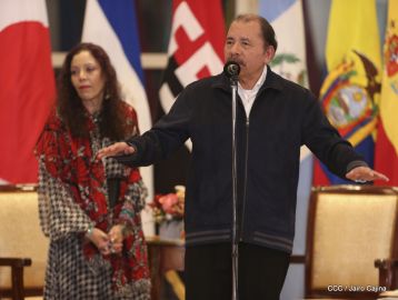 ¡Bienvenidos a Nicaragua en nombre de la Paz!