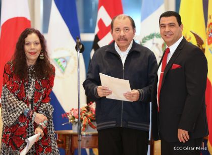 ¡Bienvenidos a Nicaragua en nombre de la Paz!