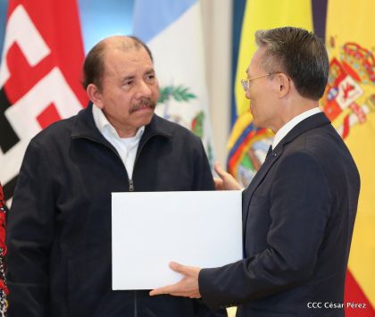 ¡Bienvenidos a Nicaragua en nombre de la Paz!