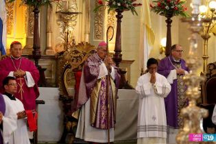 Misa en León por Centenario Provincia Eclesiástica de Nicaragua