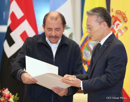 ¡Bienvenidos a Nicaragua en nombre de la Paz!