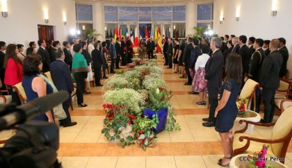 ¡Bienvenidos a Nicaragua en nombre de la Paz!