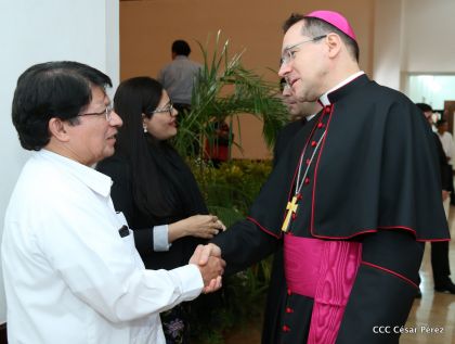 ¡Bienvenidos a Nicaragua en nombre de la Paz!