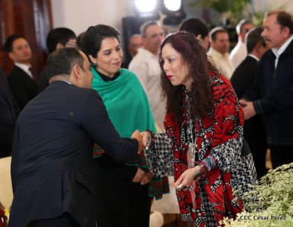 ¡Bienvenidos a Nicaragua en nombre de la Paz!