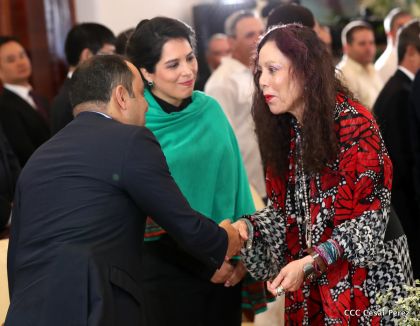 ¡Bienvenidos a Nicaragua en nombre de la Paz!